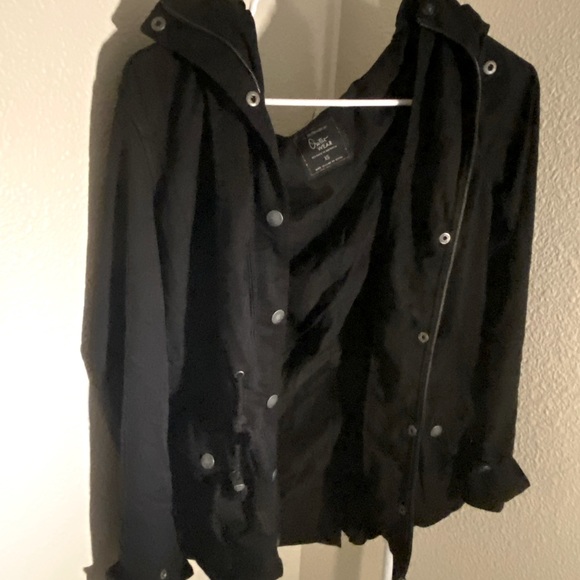 Cotton On Black Utility Hooded Jacket Women’s XS - Picture 1 of 3